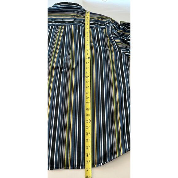 Tommy Bahama Men’s 100% Cotton Multi Color Long Sleeve Button Down Shirt Size L - Picture 11 of 12